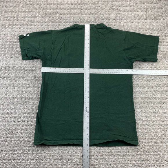 Vintage STARTER 90s Shirt Men Medium M Green 1990 Edmonton Eskimos CFL Football - Picture 11 of 13